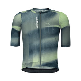 SCOTT Kurzarm Fahrradtrikot - PRO SL - Grün/Blau