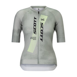 SCOTT Kurzarm Fahrradtrikot - RC PRO W - Grau/Gelb