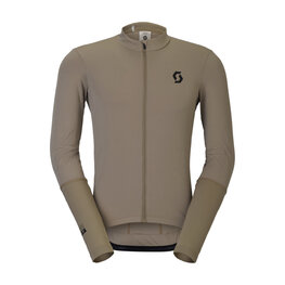 SCOTT Langarm Fahrradtrikot für den Sommer - ENDURANCE - Beige