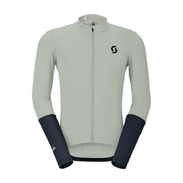 SCOTT Langarm Fahrradtrikot für den Sommer - ENDURANCE - Grau/Blau