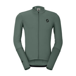 SCOTT Langarm Fahrradtrikot für den Sommer - ENDURANCE - Grün