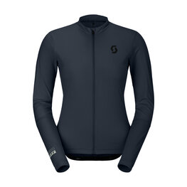 SCOTT Langarm Fahrradtrikot für den Sommer - ENDURANCE W - Blau
