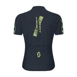 SCOTT Kurzarm Fahrradtrikot - JUNIOR - Blau/Gelb