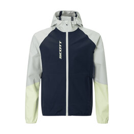 SCOTT wasserfeste Jacke - EXPLORAIR LIGHT DRYO 2.5L JR - Blau/Grau/Gelb