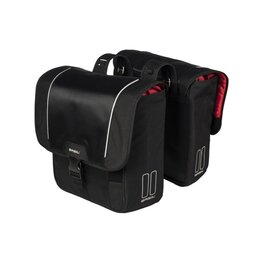 BASIL Fahrradtasche - SPORT DESIGN-DOUBLE BAG - Schwarz
