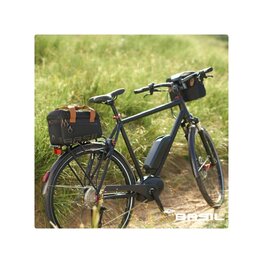 BASIL Fahrradtasche - MILES TRUNKBAG - Schwarz/Grau