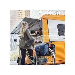 BASIL Fahrradtasche - FORTE BOUBLE BAG - Schwarz