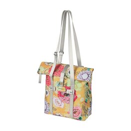 BASIL Fahrradtasche - BLOOM SHOPPER - Gelb/Rot