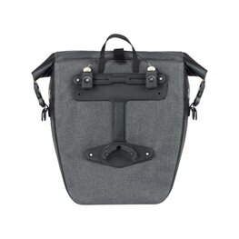 BASIL Fahrradtasche - NAVIGATOR STORM MIK SIDE L - Grau/Schwarz