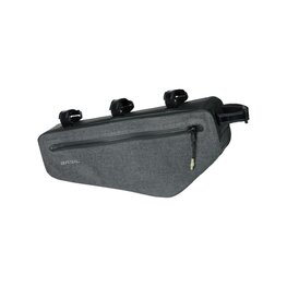 BASIL Fahrradtasche - NAVIGATOR STORM M - Grau/Schwarz