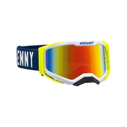 KENNY Fahrradsonnenbrille - PERFORMANCE LEVEL 2 - Gelb/Blau