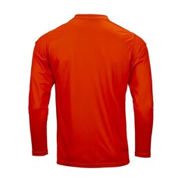 KENNY Langarm Fahrradtrikot für den Sommer - FACTORY - Orange/Blau