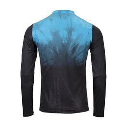 KENNY Langarm Fahrradtrikot für den Sommer - CHARGER  - Hellblau/Blau