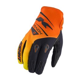 KENNY Langfinger-Fahrradhandschuhe - GLOVES TRACK 24 - Orange/Schwarz