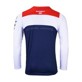 KENNY Langarm Fahrradtrikot für den Sommer - ELITE KID 24 - Blau