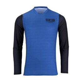 KENNY Langarm Fahrradtrikot für den Sommer - CHARGER 24 - Blau