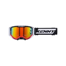 KENNY Fahrradsonnenbrille - PERFORMANCE EVO2 - Rot/Weiß