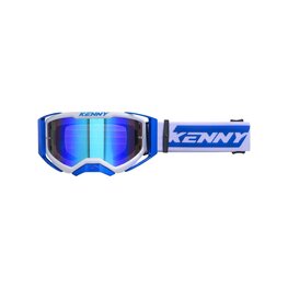 KENNY Fahrradsonnenbrille - PERFORMANCE EVO2 - Blau/Weiß