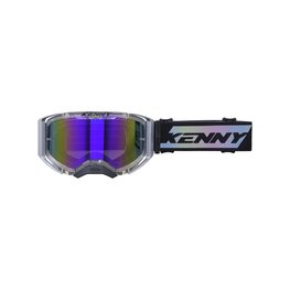 KENNY Fahrradsonnenbrille - PERFORMANCE EVO2 - Transparent/Silber