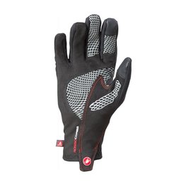 CASTELLI Langfinger-Fahrradhandschuhe - SPETTACOLO ROS - Schwarz