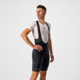 CASTELLI Kurze Fahrradhose mit Trägern - TUTTO NANO - Schwarz