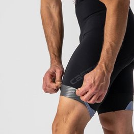 CASTELLI Kurze Fahrradhose mit Trägern - TUTTO NANO - Schwarz
