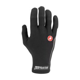 CASTELLI Langfinger-Fahrradhandschuhe - PERFETTO LIGHT - Schwarz