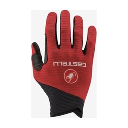 CASTELLI Langfinger-Fahrradhandschuhe - CW 6.1 CROSS - Rot