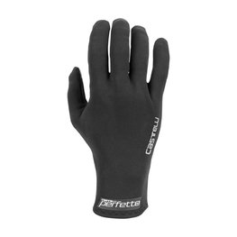 CASTELLI Langfinger-Fahrradhandschuhe - PERFETTO ROS W - Schwarz
