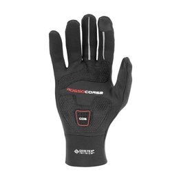 CASTELLI Langfinger-Fahrradhandschuhe - PERFETTO ROS W - Schwarz