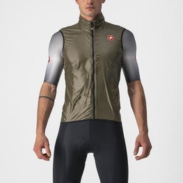 CASTELLI Fahrradweste - ARIA VEST - Grün