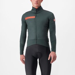 CASTELLI Fahrrad-Thermojacke - BETA RoS - Grün
