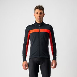 CASTELLI Fahrrad-Thermojacke - MORTIROLO VI - Schwarz