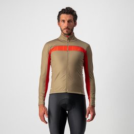 CASTELLI Fahrrad-Thermojacke - MORTIROLO VI - Grün
