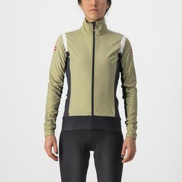 CASTELLI Fahrrad-Thermojacke - ALPHA ROS 2 W LIGHT - Hellgrün