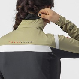 CASTELLI Fahrrad-Thermojacke - ALPHA ROS 2 W LIGHT - Hellgrün