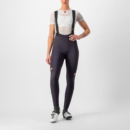CASTELLI Lange Fahrradhose mit Trägern - SORPASSO RoS W - Lila