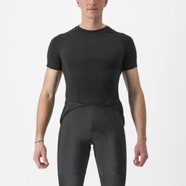 CASTELLI Kurzarm Fahrrad-Shirt - CORE SEAMLESS - Schwarz