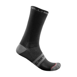 CASTELLI Klassische Fahrradsocken - SUPERLEGGERA T 18 - Schwarz