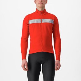 CASTELLI Fahrrad-Thermojacke - RADOPPIA 3 - Rot