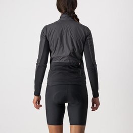 CASTELLI Winddichte Fahrradjacke - UNLIMITED W PUFFY - Grau