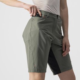 CASTELLI Fahrradshorts ohne Träger - UNLIMITED W BAGGY - Grau