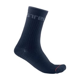 CASTELLI Klassische Fahrradsocken - DISTANZA 20 - Blau