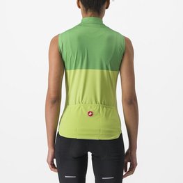 CASTELLI Ärmelloses Fahrradtrikot - VELOCISSIMA - Hellgrün