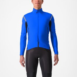 CASTELLI Fahrrad-Thermojacke - PERFETTO ROS 2 CONVERTIBLE - Blau