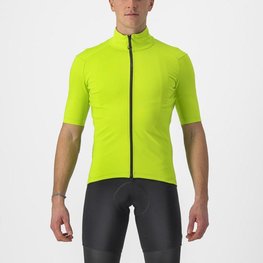 CASTELLI Kurzarm Fahrradtrikot - PERFETTO ROS 2 WIND - Hellgrün
