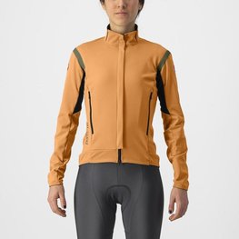 CASTELLI Fahrrad-Thermojacke - PERFETTO ROS 2 W - Orange
