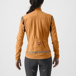 CASTELLI Fahrrad-Thermojacke - PERFETTO ROS 2 W - Orange
