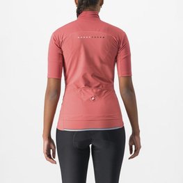 CASTELLI Kurzarm Fahrradtrikot - PERFETTO RoS 2 W WIND - Rot