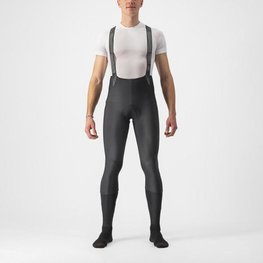 CASTELLI Lange Fahrradhose mit Trägern - SEMIFREDDO - Schwarz